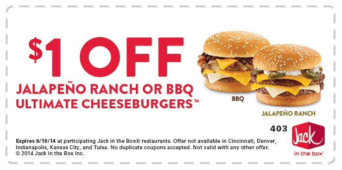 Printable Coupons In Store Coupon Codes Jack In Box Coupons