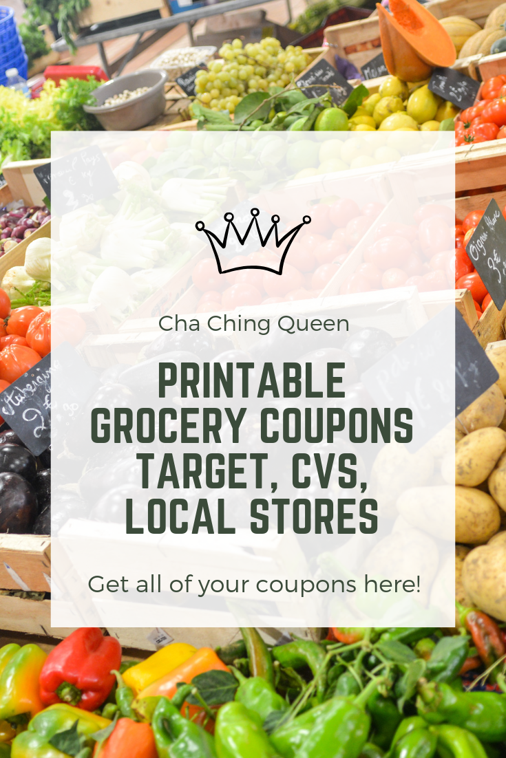 Printable Grocery Coupons Target CVS Local Print Coupons Free 