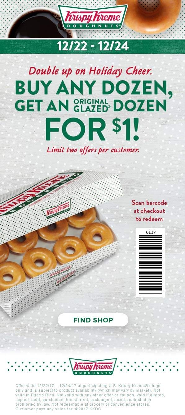 Printable Krispy Kreme Coupons