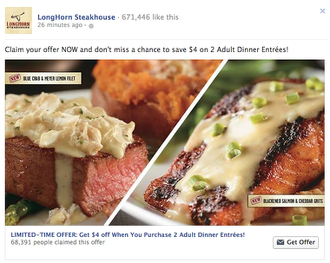 Printable Longhorn Steakhouse Coupons