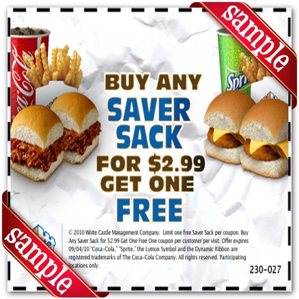 Printable White Castle Coupons