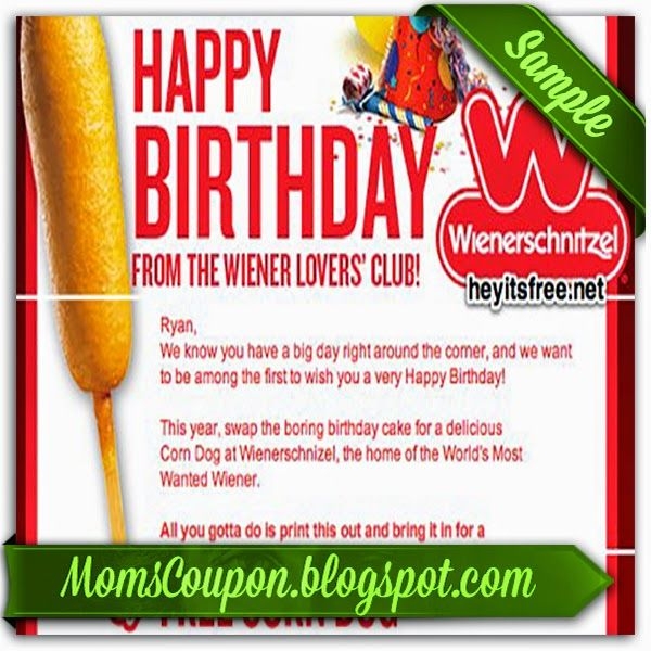 Printable Wienerschnitzel Coupons