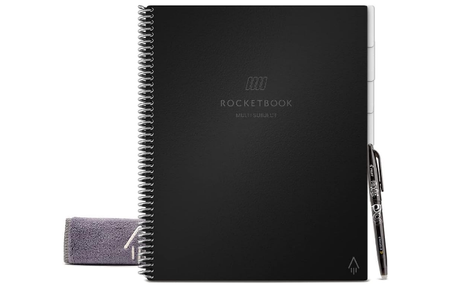 Rocketbook Multi Subject Smart Scannable Notebook 24 20 At Amazon reg 