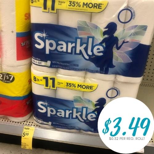 Sparkle Paper Towel Coupons Best Sales Cheap Deals