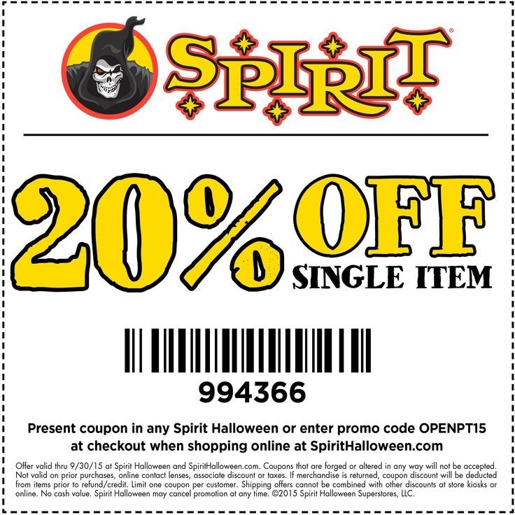 Spirit Halloween Coupon 2024 Printable Pdf Sher Ysabel