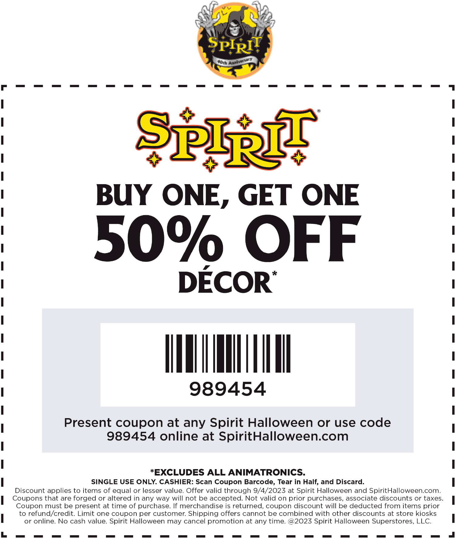 Spirit Halloween Coupon 2024 Printable Pdf Sher Ysabel