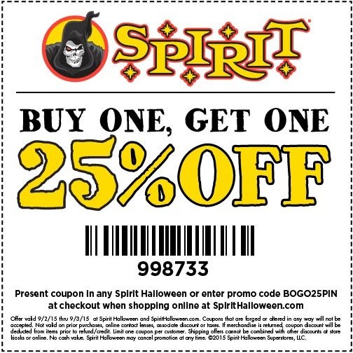 Spirit Halloween Coupon 2025 In Store Hollie Roseline
