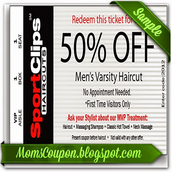 Sport Clips Printable Coupon