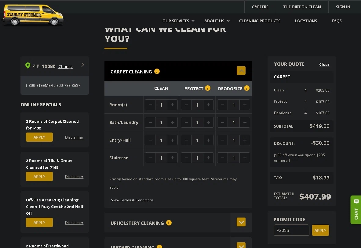 Stanley Steemer Printable Coupon