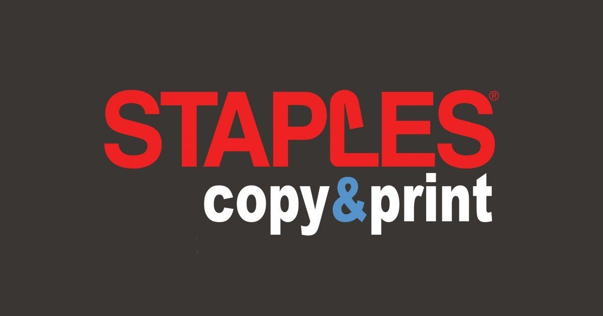Staples Copy And Print Logo LogoDix
