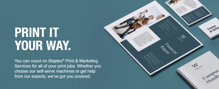 Staples Online Printing How To Print Documents Cost Rewards