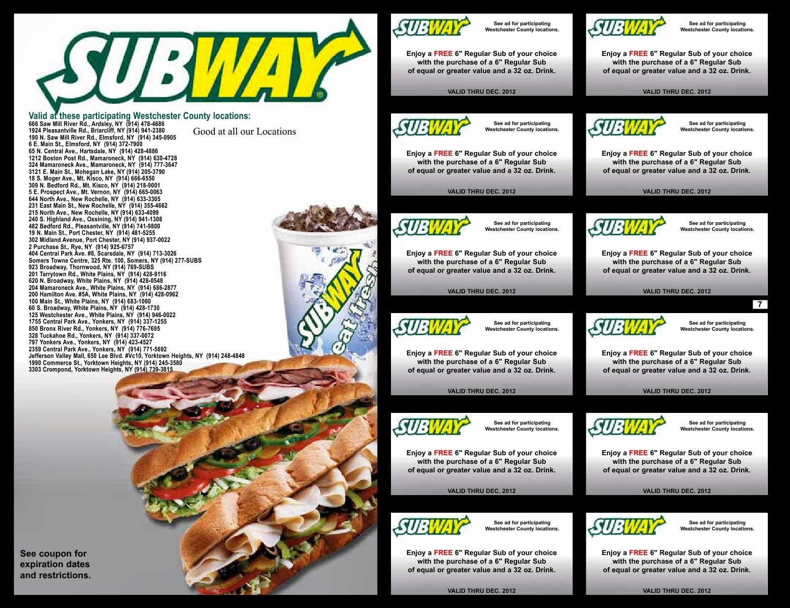 Subway Coupons 2025 Uk Printable Katrine H Karlsen