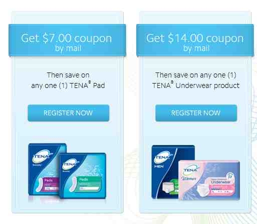 Tena Coupons Printable Grocery Coupons