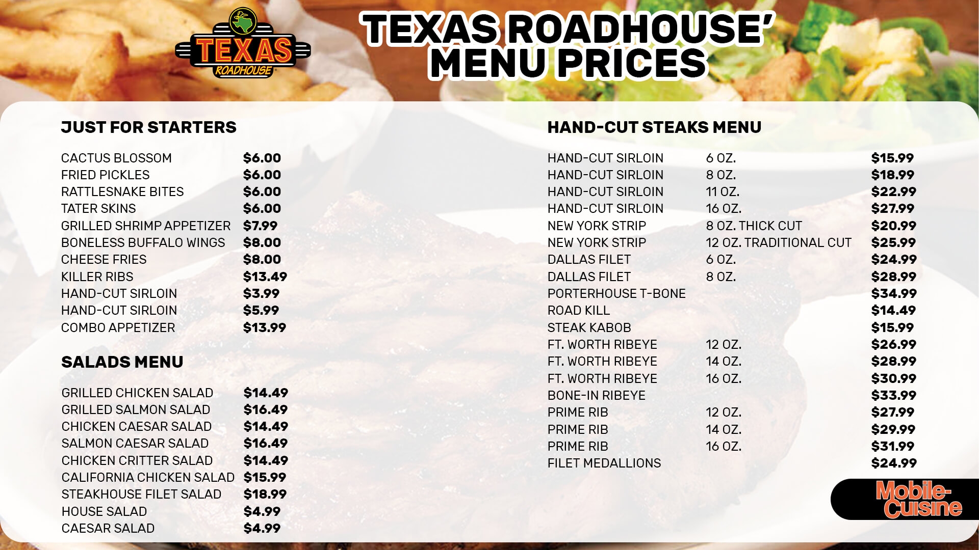 Texas Roadhouse Coupons 2024 Printable Isa Sylvia