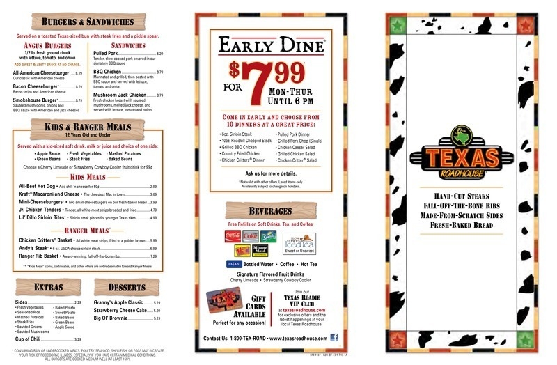 Texas Roadhouse Coupons 2024 Printable Linzy Stormie