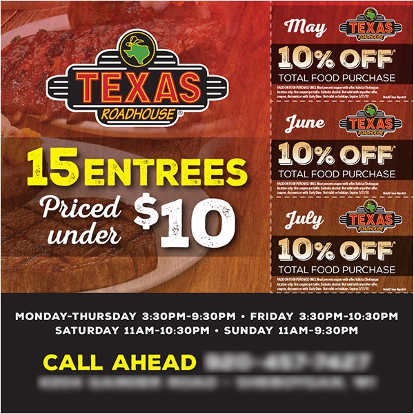 Texas Roadhouse Various Behance Worksheets Library