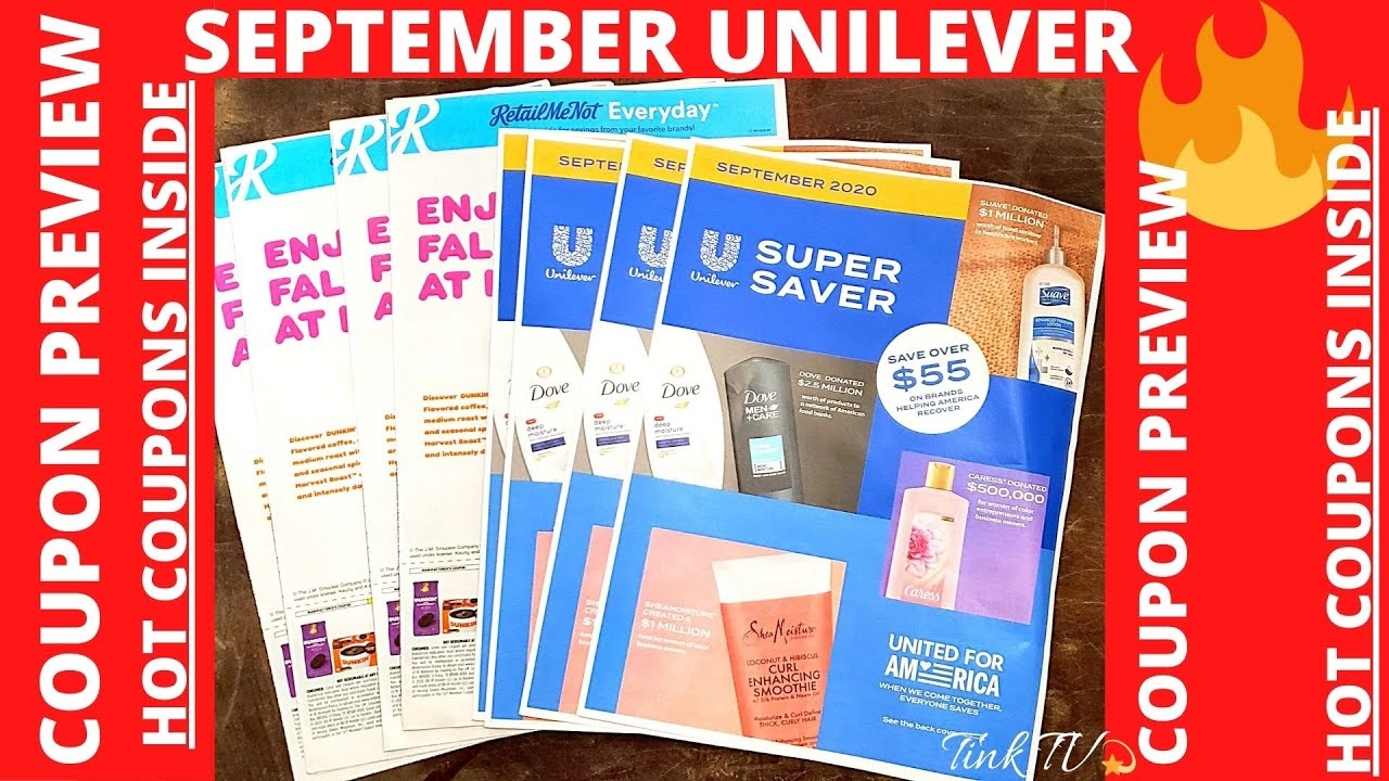 Unilever Printable Coupons