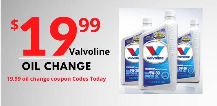 Valvoline 19 99 Oil Change Coupon May 2025 Discount