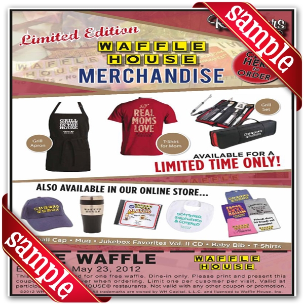 Waffle House Free Printable Coupons