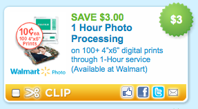 Walmart Rare 3 Off Digital Photo Prints Coupon DiscountQueens