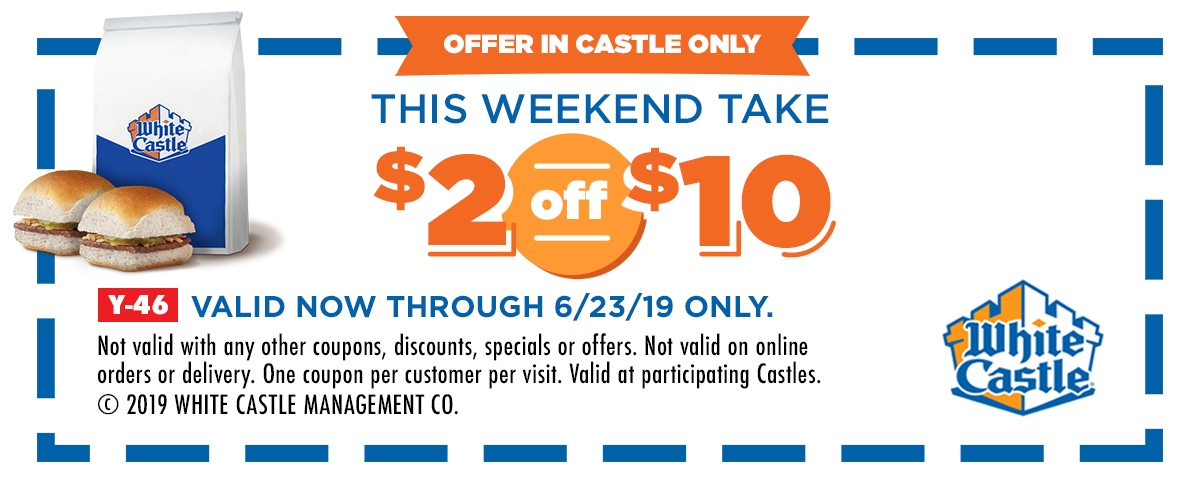 White Castle Coupons 2024 Printable Luci Simona