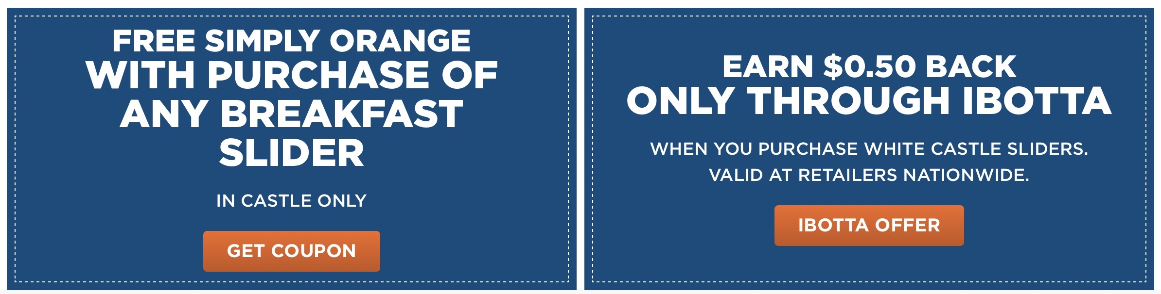 White Castle Coupons January 2025 White Castle Coupon Deals