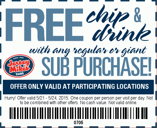 Z Love 39 s Entertainment Blog Jersey Mikes Subs Free Printable Coupon 
